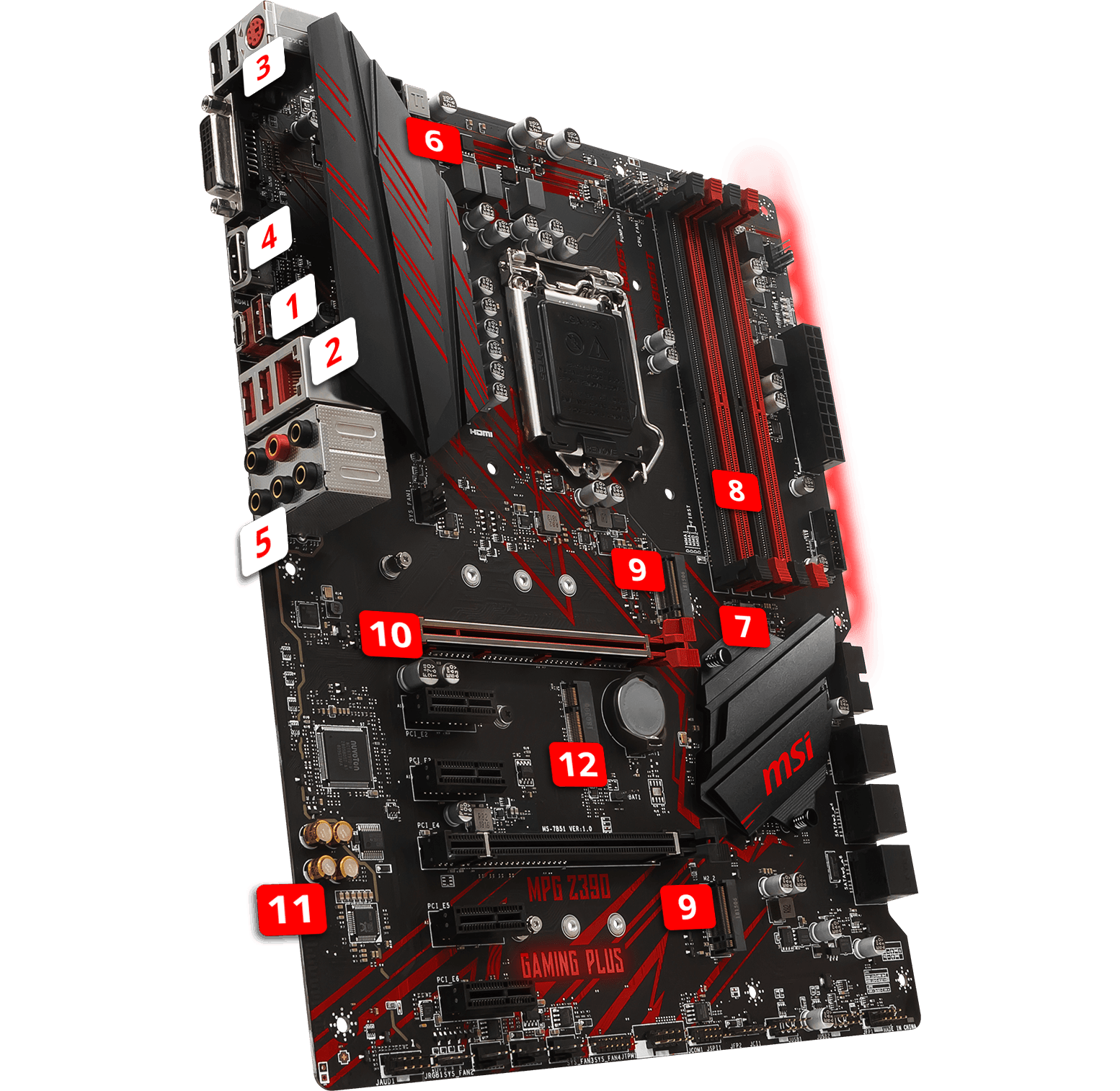 Z390 Gaming Plus features